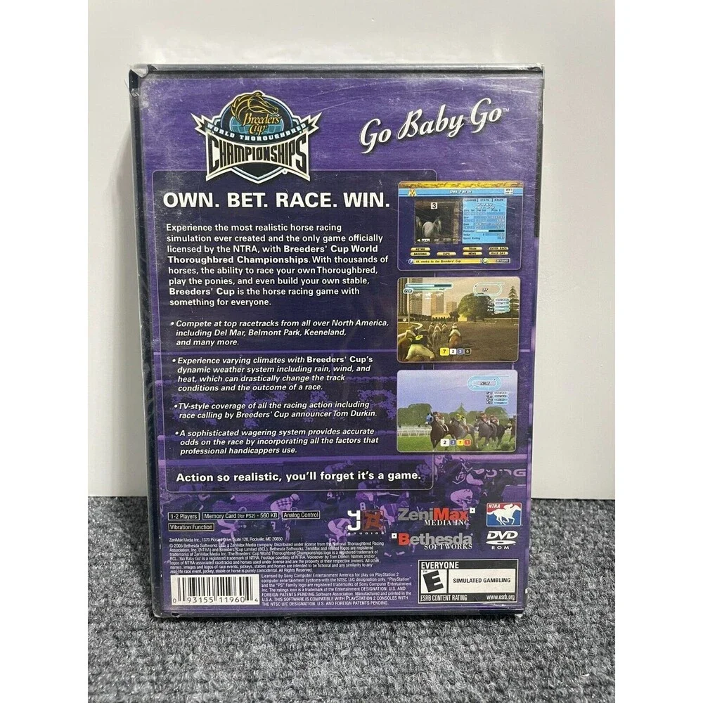 Breeders' Cup World Thoroughbred Championships (Sony PlayStation 2, 2005)